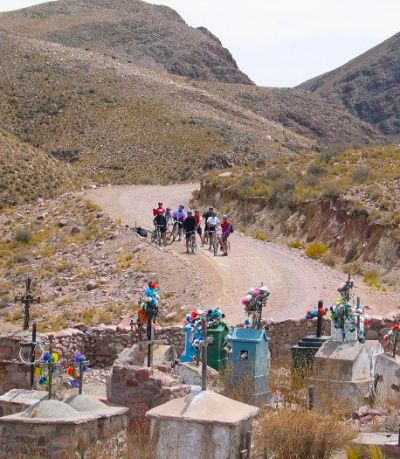 Brian Cornell Cycling on the  tour with redspokes