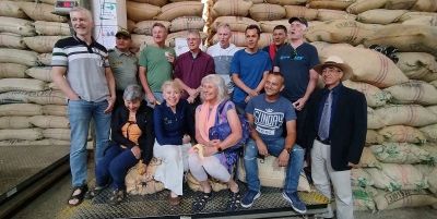 Deborah Hammond Cycling on the  tour with redspokes