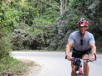 Scooby Werkstatt Cycling on the  tour with redspokes