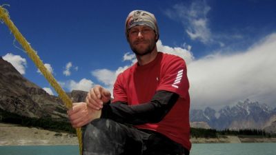 Simon Barrett Cycling on the  tour with redspokes